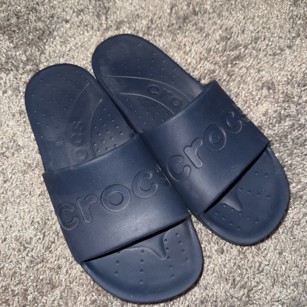 CROCS Classic Navy Slides